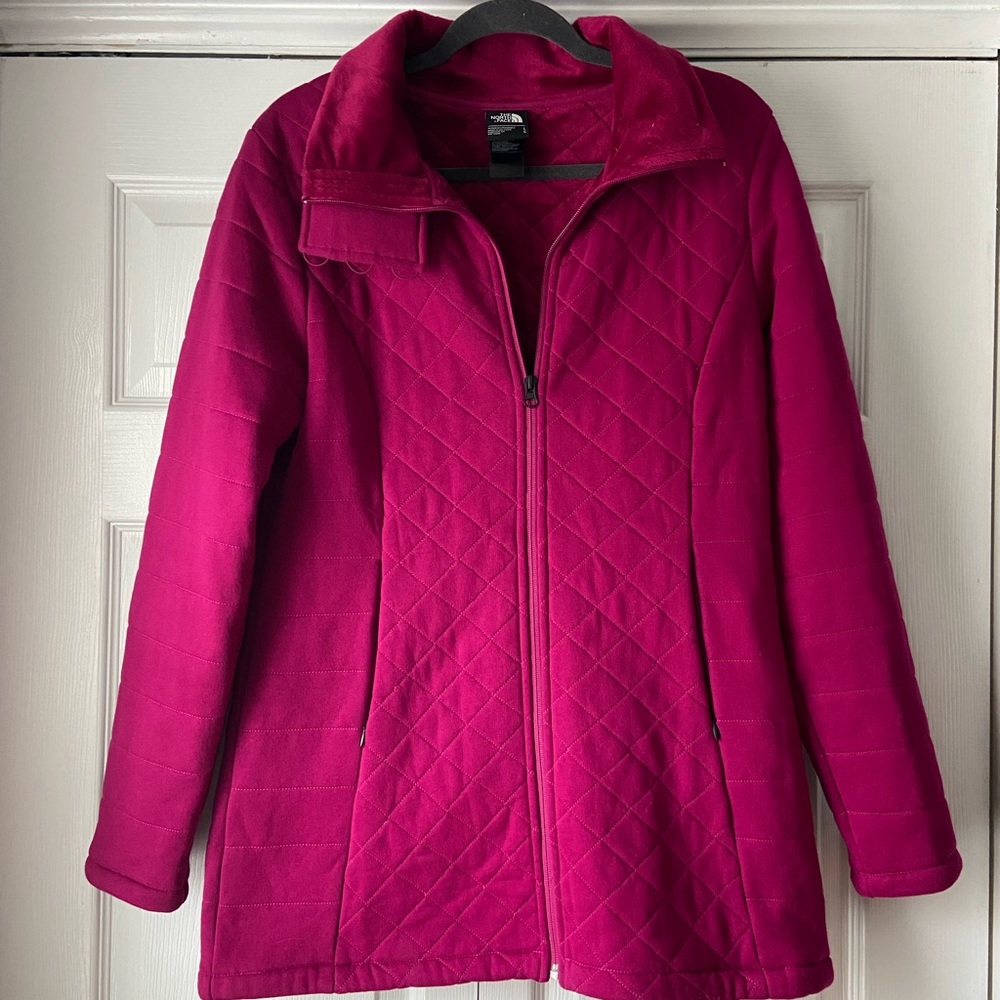 North Face quilted jacket